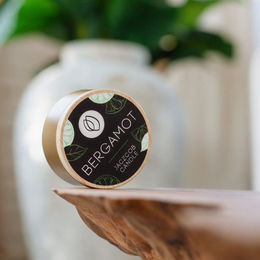 Prémiová vonná svíčka – Bergamot [140g]