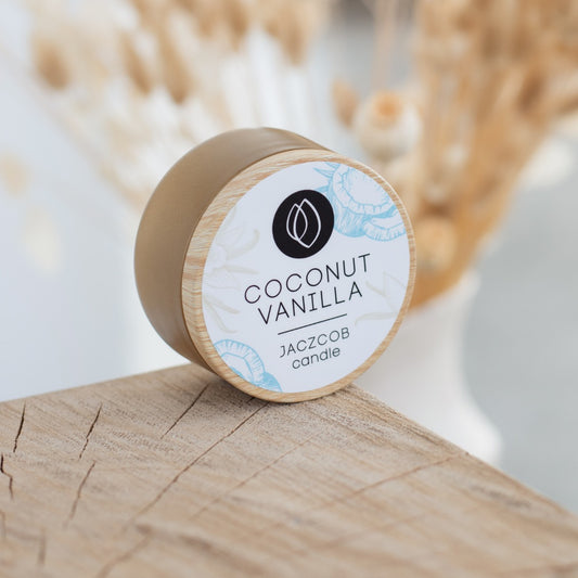 Prémiová vonná svíčka – Coconut & Vanilla [140g]