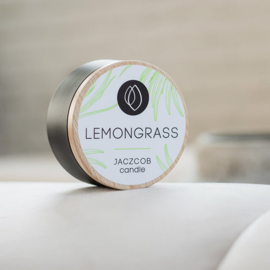 Prémiová vonná svíčka – Lemongrass [140g]