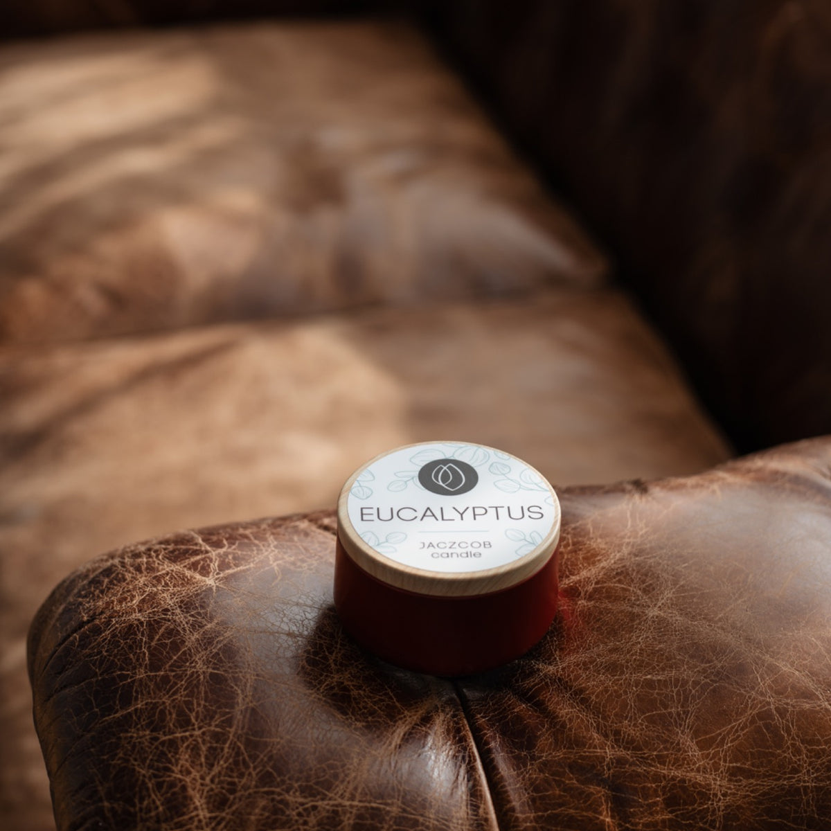Prémiová vonná svíčka – Eucalyptus [140g]