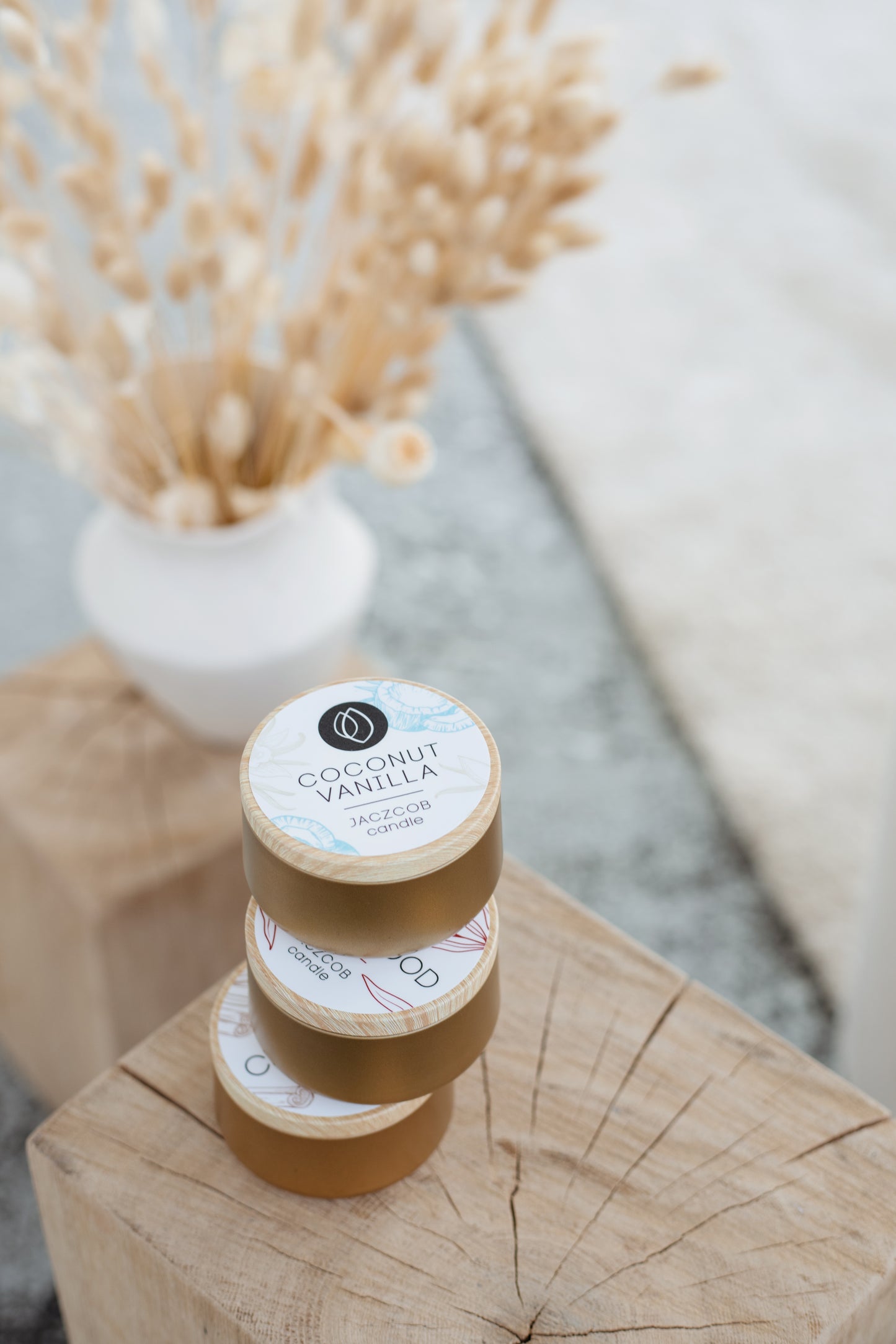 Jaczcob Candle - 160ml - Coconut Vanilla