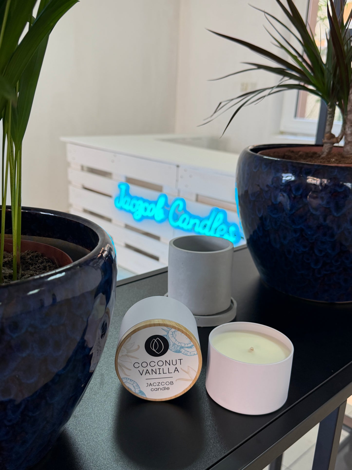 Jaczcob Candle - 235ml - Coconut Vanilla