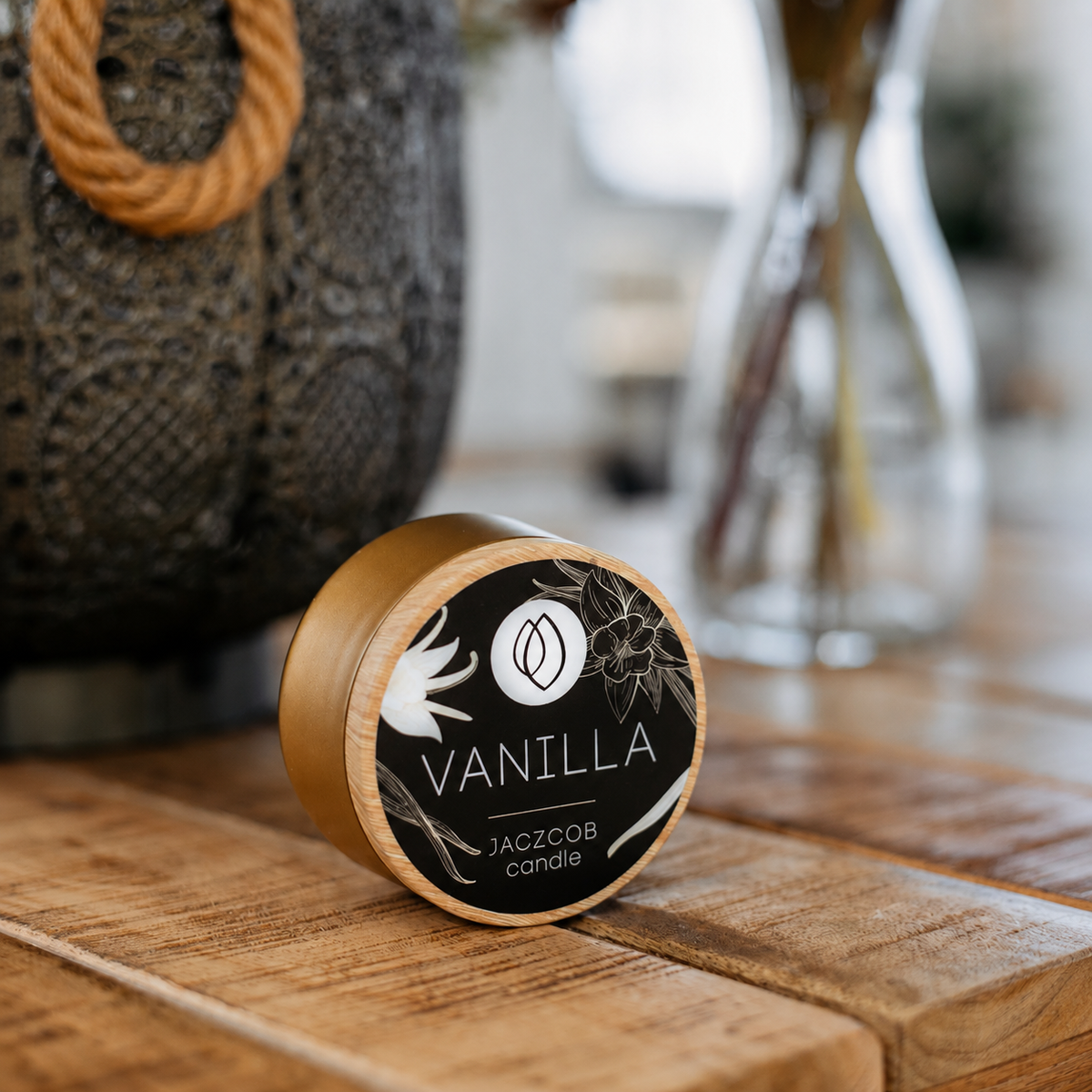 Prémiová vonná svíčka – Vanilla [140g]