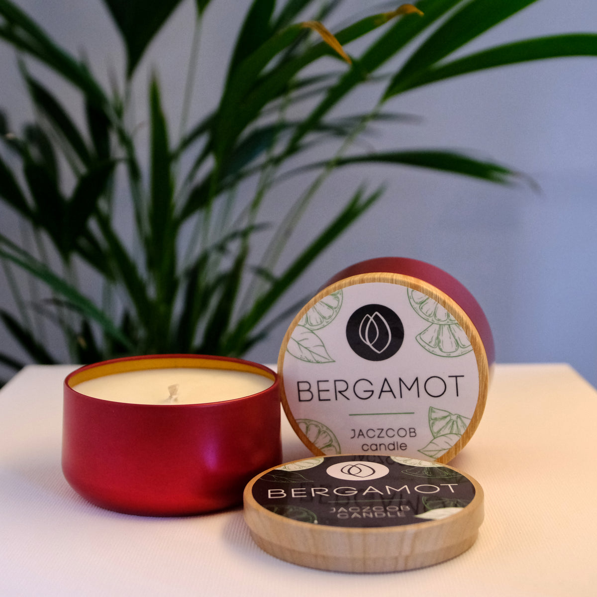 Prémiová vonná svíčka – Bergamot [140g]