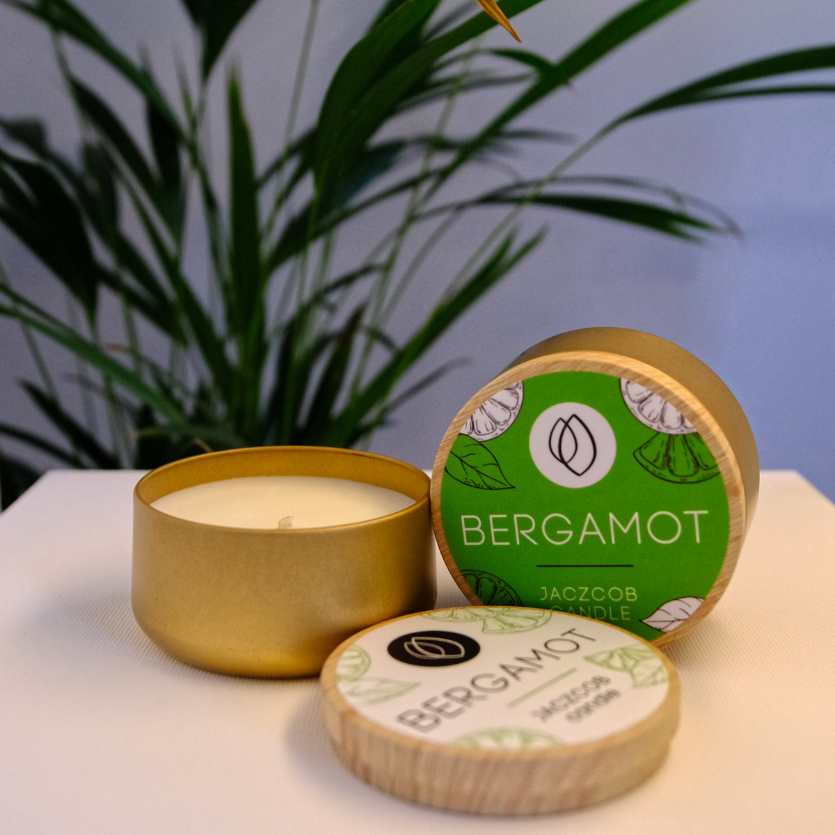 Prémiová vonná svíčka – Bergamot [140g]