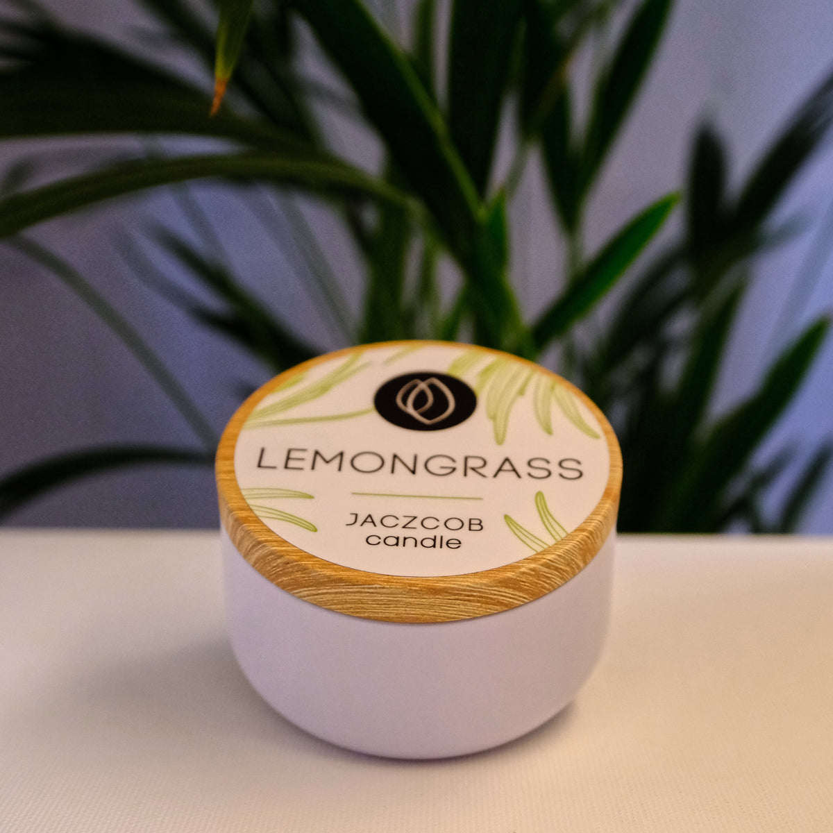 Prémiová vonná svíčka – Lemongrass [140g]