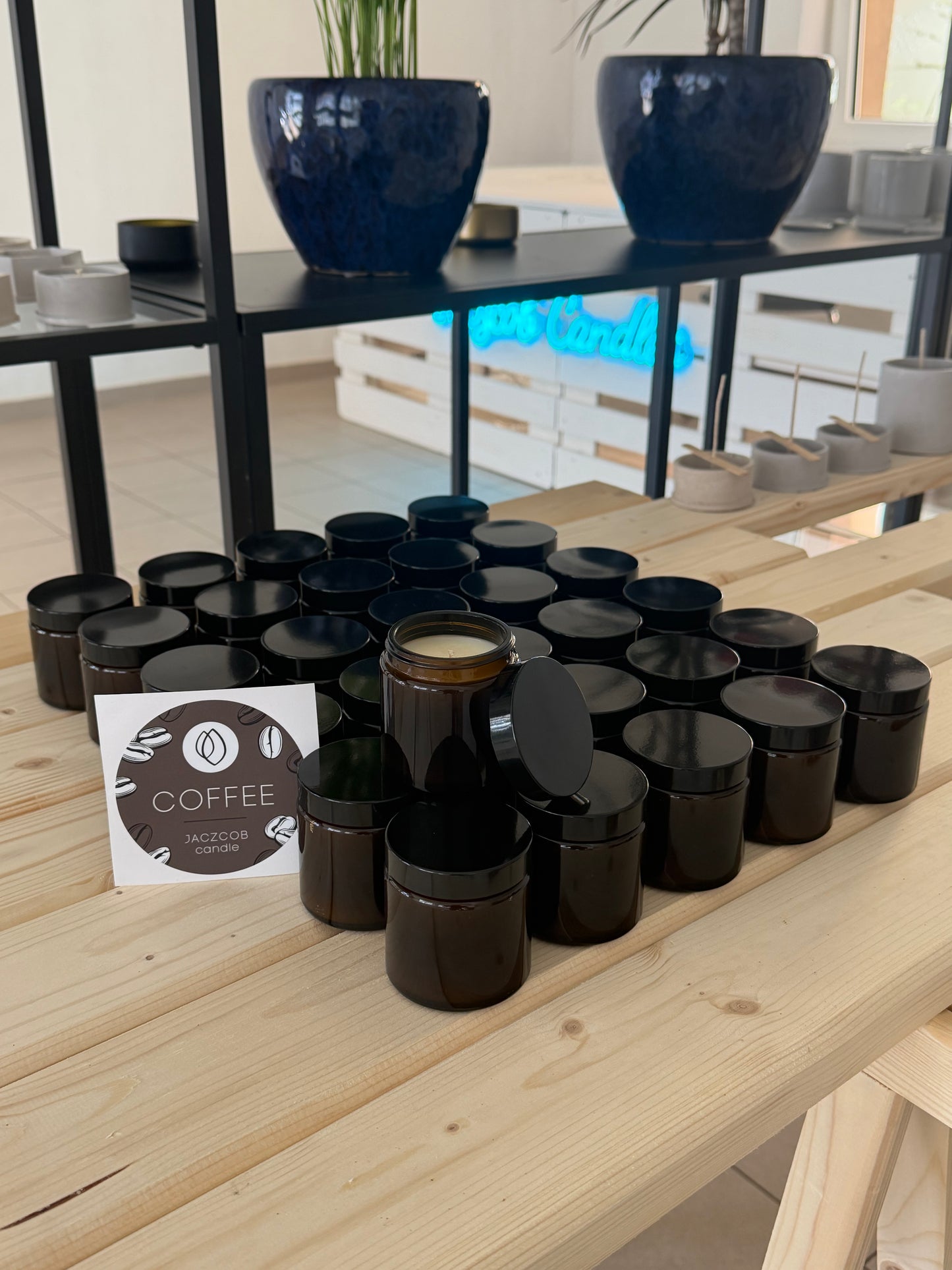 Amber Jar Candle - [100g]