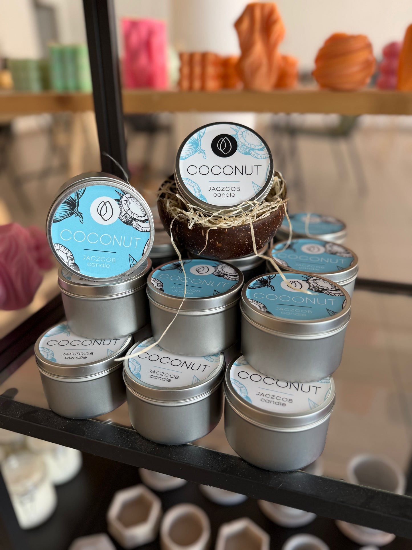 Coconut Tin Candle - [180g]