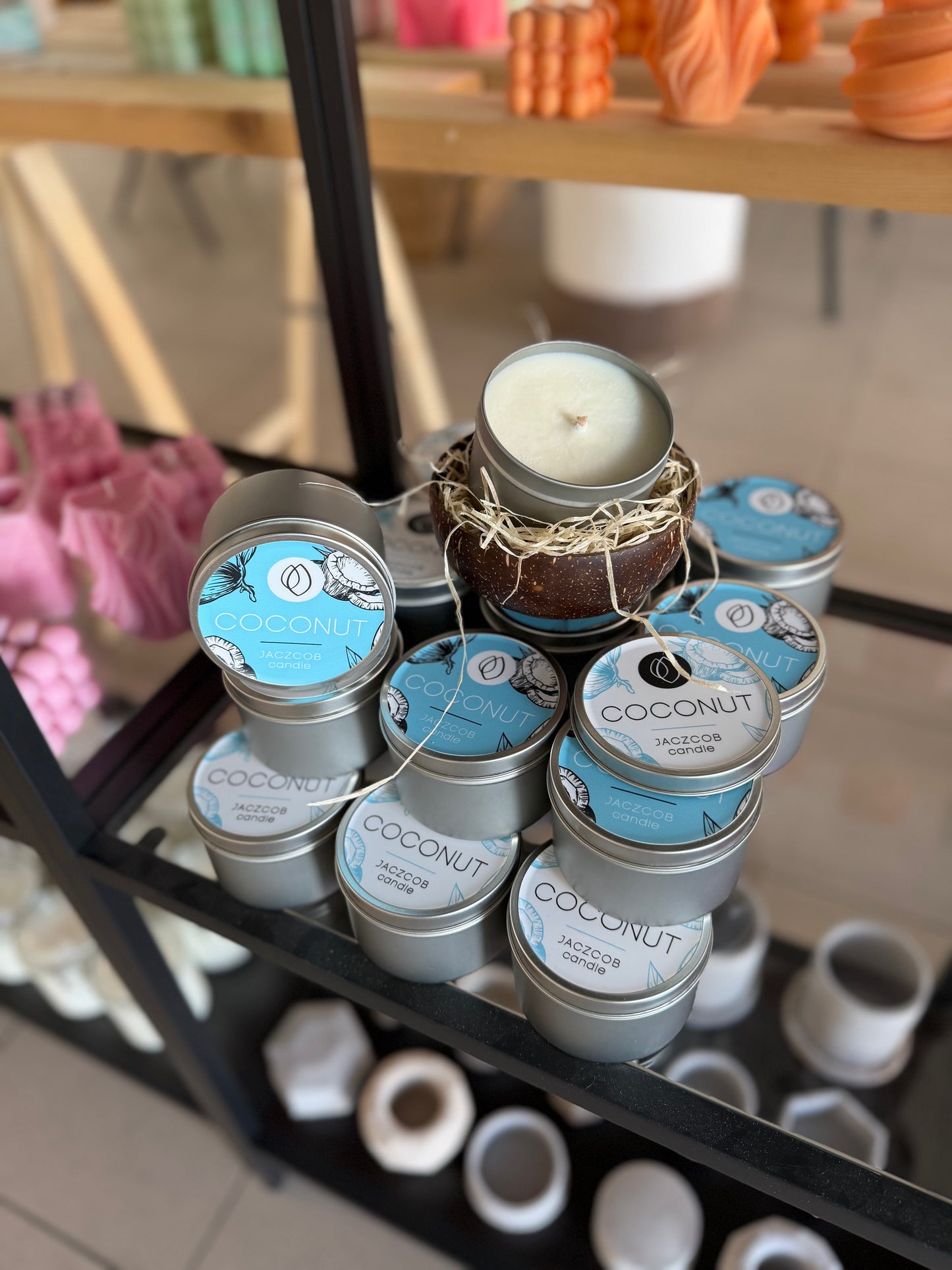 Coconut Tin Candle - [180g]