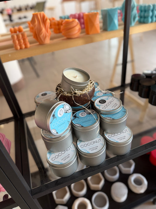 Coconut Tin Candle - [180g]